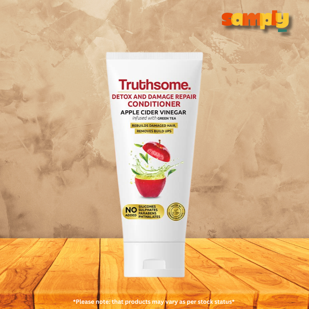 Truthsome Detox and Damage Repair Conditioner With Apple Cider Vinegar, 150 ML